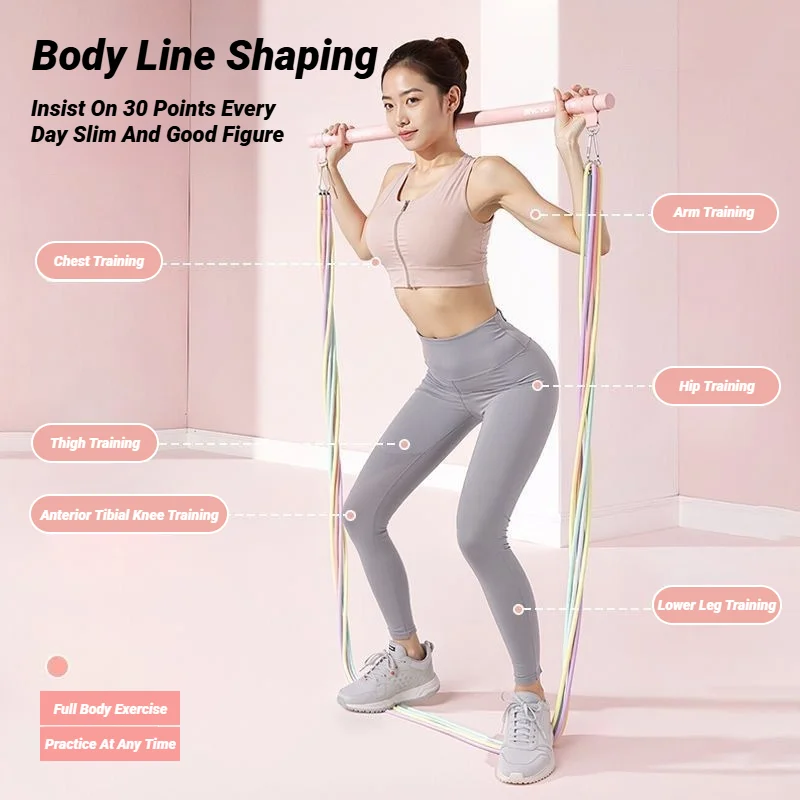 Pilates Resistance Stick Set - Image 6